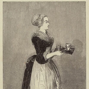 The Chocolate Girl, Le Chocolatiere (engraving)
