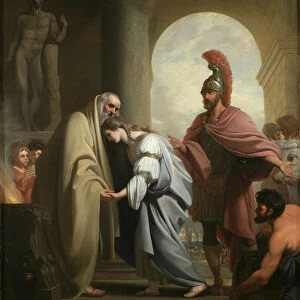 Chryseis Returned to her Father, 1771 (oil on canvas)