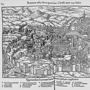 City of Rome, c. 1550 (woodcut)