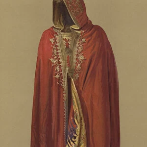 Cloak of Napoleon I (chromolitho)