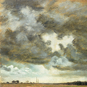 A Cloud Study (oil on canvas)