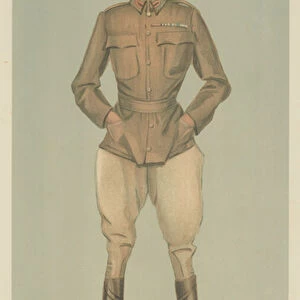 Colonel Robert George Broadwood (colour litho)