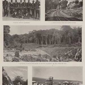 The Completion of the Uganda Railway to the Victoria Nyanza, 19 December (b / w photo)