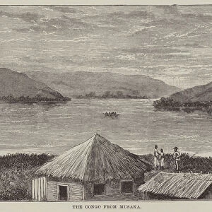 The Congo from Musaka (engraving)