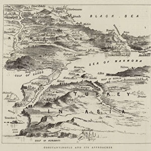 Constantinople and its Approaches (engraving)
