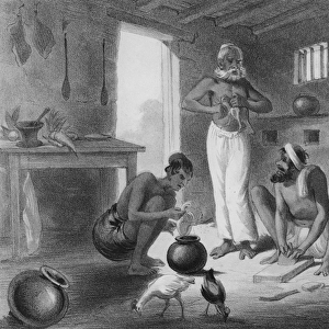 Our Cook Room, c. 1858 (lithograph)