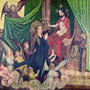 The Coronation of the Virgin, from the Altarpiece of the Dominicans, c