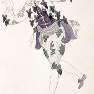Costume design for the Pageboy of the Fairy Lilac, from Sleeping Beauty