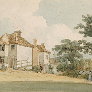 Country House, c. 1797 (w / c with pen & ink over graphite on paper)