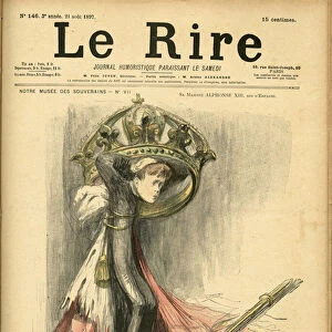 Cover of Le Rire, 1897-8-21 (engraving)