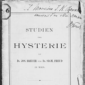 Front cover of Studien uber Hysterie by Josef Breuer (1842-1925) and Freud