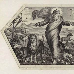The Creation of the Animals (litho)