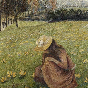 Crocuses; Les Crocus, 1891 (oil on canvas)