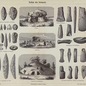 Culture of the Stone Age (engraving)