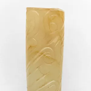 Cyclindrical bead, c. 800-700 BC (jade)