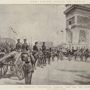 The Czars Visit to Paris (litho)