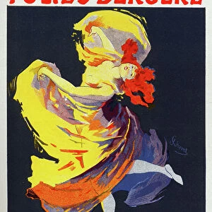 Show of the dancer Loie Fuller in Paris, 1897 (poster)