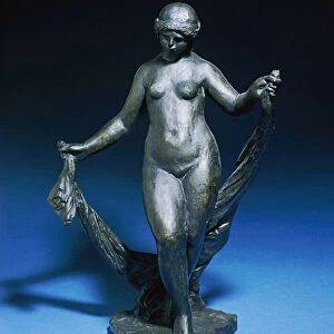 Dancer with a Veil, 1913 (bronze with green patina)