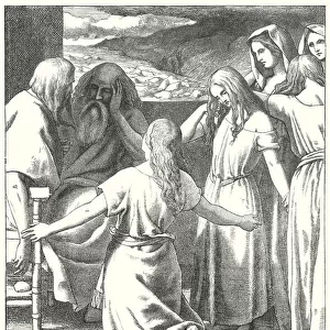 The Daughters of Zelophehad (engraving)