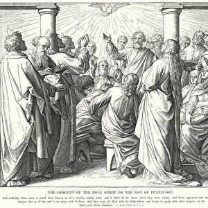 The Descent of the Holy Spirit on the Day of Pentecost (engraving)