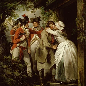 The Deserters Farewell, 1792 (oil on canvas)