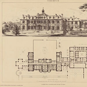A Design for a Country House (engraving)