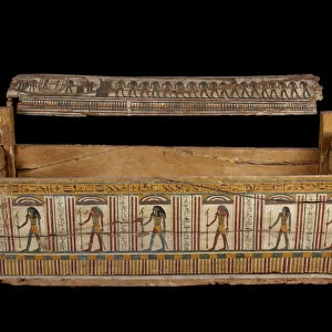 Djeddjehutefankh coffin (wood & bone)