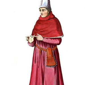 Doctor of the Arts -male costume from 15th century