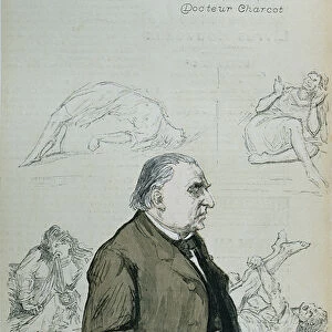 Doctor Jean Martin Charcot (1825-93) and the Hysterics, from La Revue Illustree