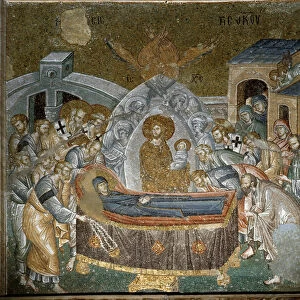Dormition of the Virgin (Mosaic, 1310-1320)