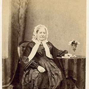 Duchess of Kent, Queen Victorias mother (b / w photo)