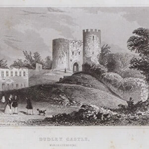 Dudley Castle, Worcestershire (engraving)