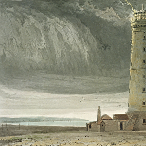Dungeness Lighthouse, from A Voyage Around Great Britain Undertaken Between