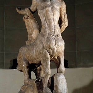 The dying centaur Sculpture by Antoine Bourdelle (1861-1929) 1914 Paris, Musee Bourdelle