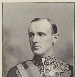 The Earl of Hopetoun, Governor of Victoria, Australia (b / w photo)