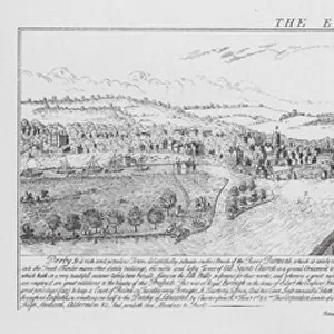 The East Prospect of Derby (engraving)