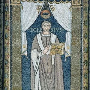 Ecclesio, a bishop of Ravenna (mosaic)