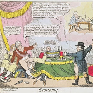 Economy, published by Johnston, London, May 1816 (engraving)
