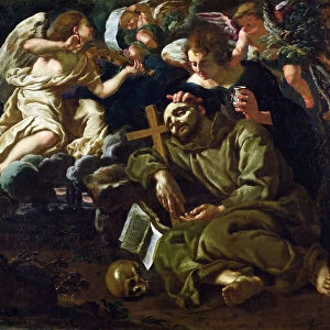 The Ecstasy of St. Francis (oil on canvas)