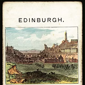 Edinburgh (colour litho)