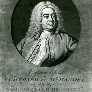 Eighteen Songs composed by Handel adapted for a Violioncello Obligato with Harpsichord