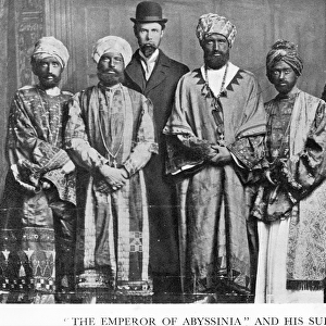 The Emperor of Abyssinia and his Suite, The Dreadnought Hoax, 7th February 1910
