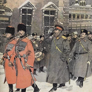 The emperor (Tsar) of Russia Alexander III went to the Holy Offices on January 1, 1893