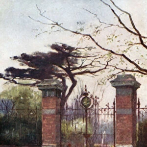 Entrance to the Apothecaries Garden
