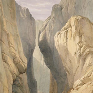 Entrance to the Bolan Pass from Dadur, from Sketches in Afghanistan