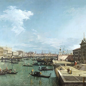 The Entrance to the Grand Canal and the church of Santa Maria della Salute, Venice