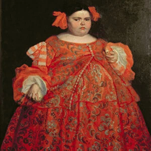 Eugenia Martinez Vallejo, called La Monstrua (oil on canvas)