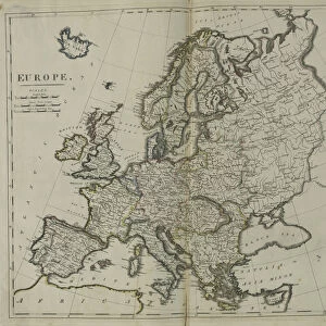 Europe, 1814 (litho)