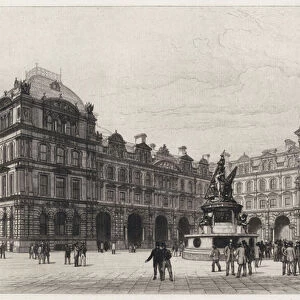 The Exchange, Liverpool (etching)