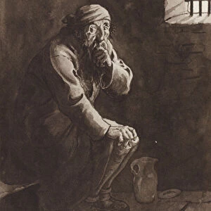 Fagin, from Oliver Twist, by Charles Dickens (gravure)
